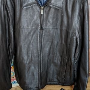 Men's Dockers leather jacket